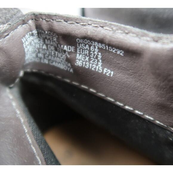 Time and Tru Shoes Womens 6.5 Bootie Fashion Classic Block Heel Memory Foam Grey - Picture 13 of 13